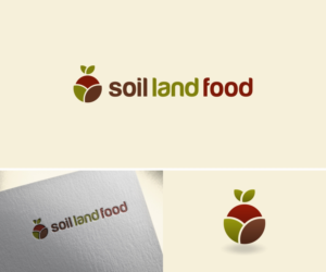 Soil Land Food  | Logo Design by Vinchi