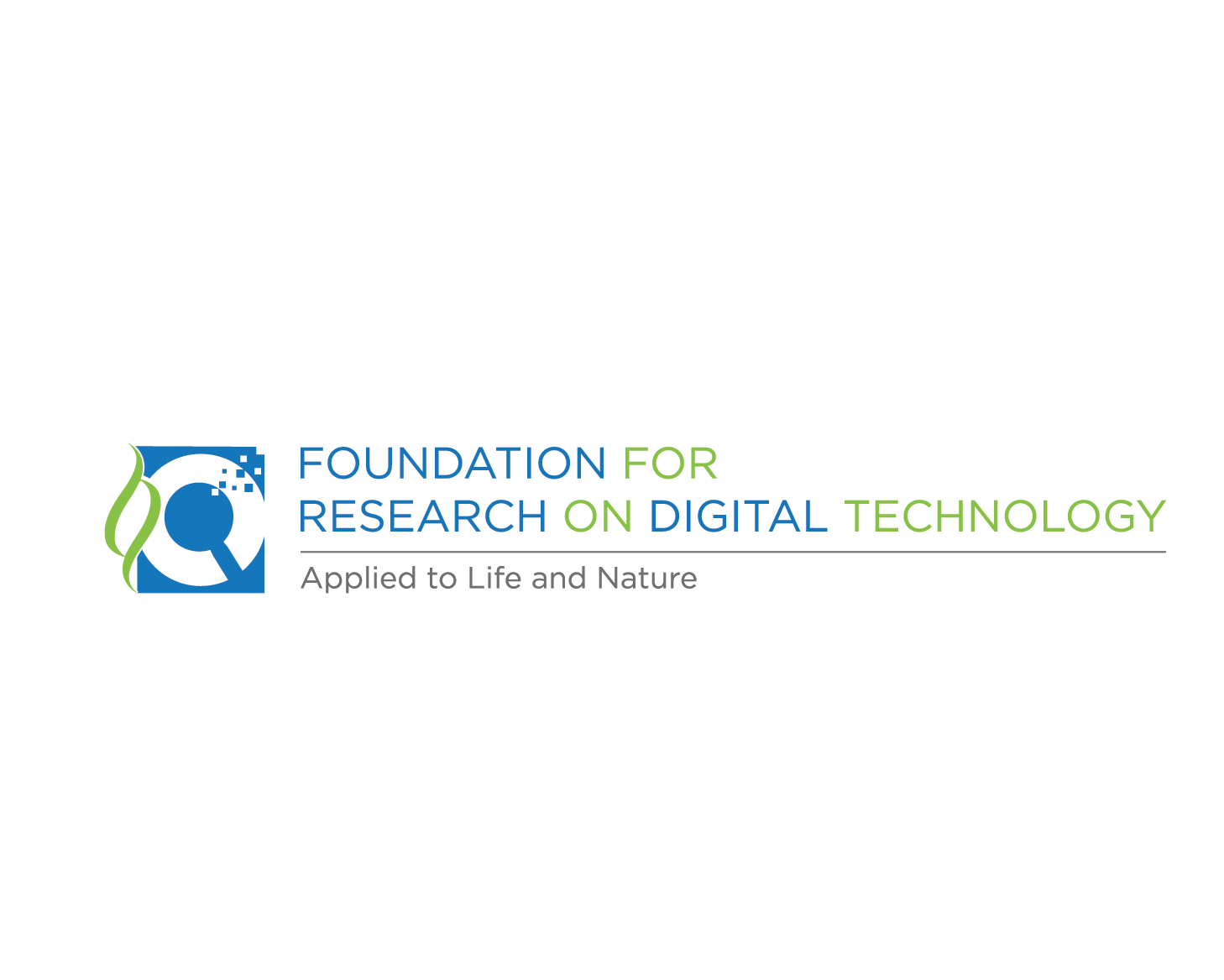 Logo Design by Pv_999 for Foundation for Research on Digital Technology Applied to Life and Nature | Design #12371049