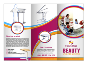 High end Desks &amp; Chairs Distibutor looking for a brochure desin