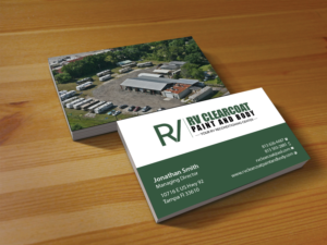 Logo Design by Creations Box 2015 for RV Clearcoat Paint and Body | Design: #12234721