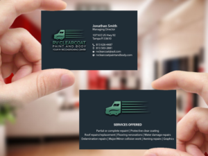 Logo Design by Creations Box 2015 for RV Clearcoat Paint and Body | Design: #12234733