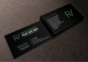 Logo Design by Creations Box 2015 for RV Clearcoat Paint and Body | Design: #12234739