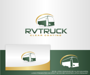 Logo Design by alvinnavarra for RV Clearcoat Paint and Body | Design #12293650