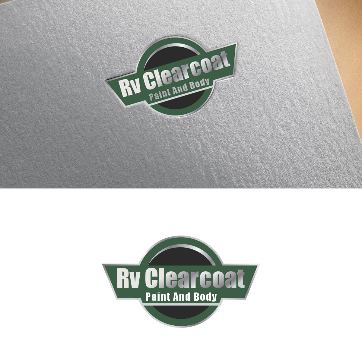 Design de Logo par Designanddevelopment pour RV Clearcoat Paint and Body | Design : #12335021