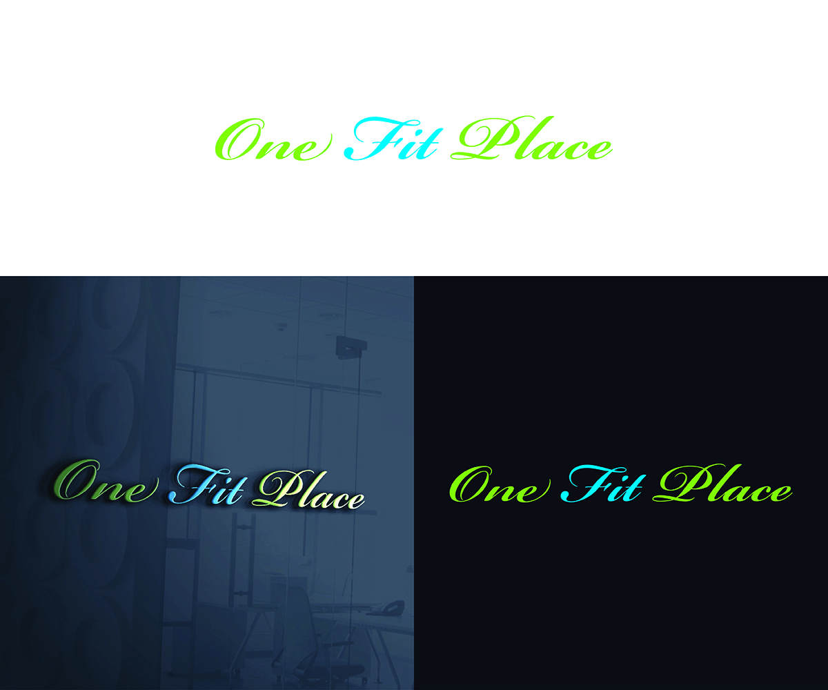 Logo Design by eMARK for One Fit Place | Design #12545156