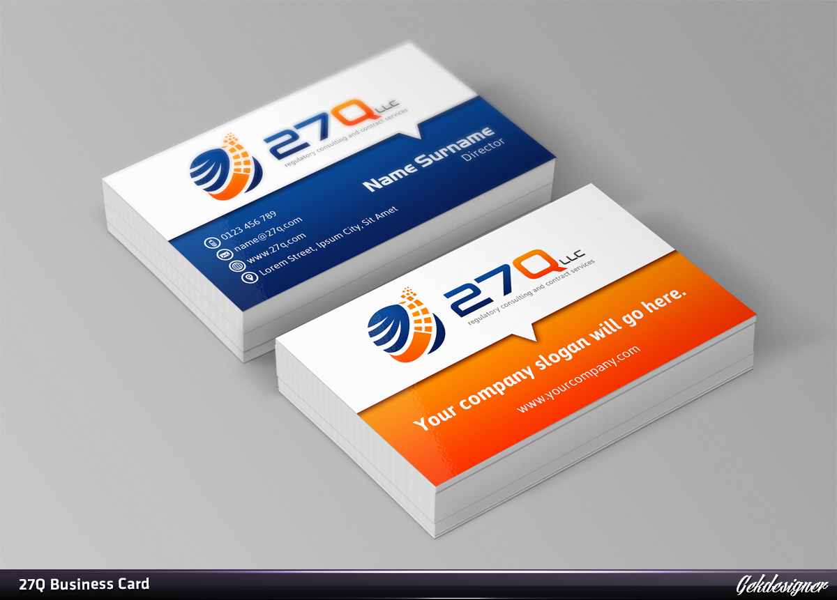 Design de Carte de Visite par gekgrfx pour ce projet | Design #2408323