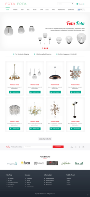 Web Design par pb pour PS | Design : #12402794