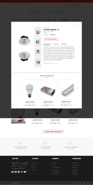 Web Design par Dipanwita Roy pour PS | Design : #12413894