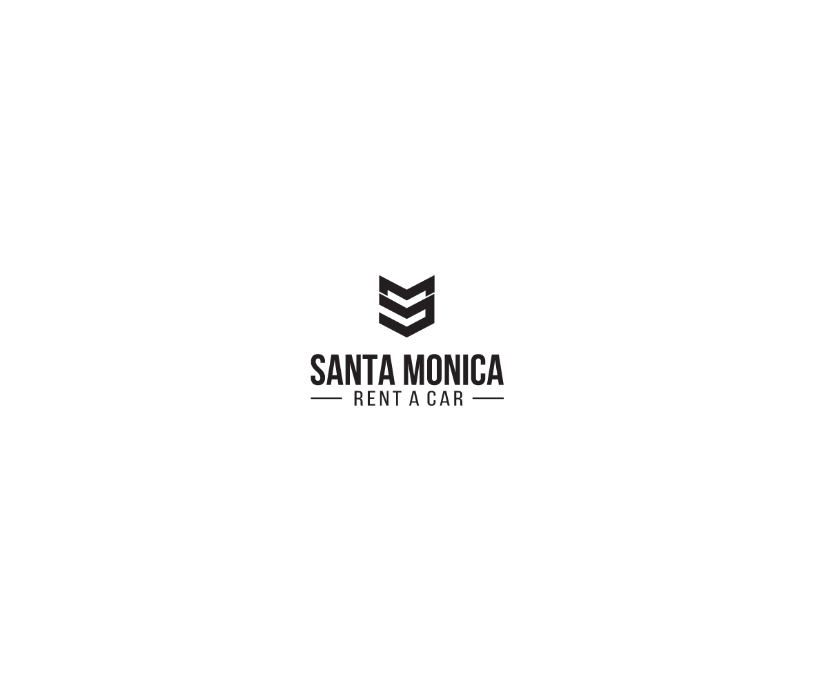 Logo Design by bijuak for Santa Monica rent a car | Design #12220155