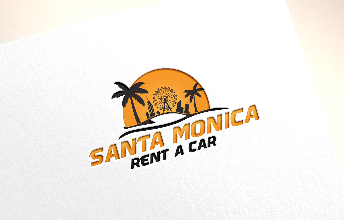Diseño de Logo por Turn Digital para Santa Monica rent a car | Diseño #12232161