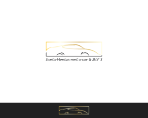 Logo Design by paoleta_y for Santa Monica rent a car | Design #12235375