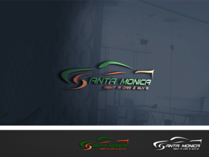 Logo Design by MambaDesign for Santa Monica rent a car | Design: #12237835