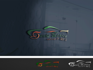 Logo Design by MambaDesign for Santa Monica rent a car | Design: #12237841