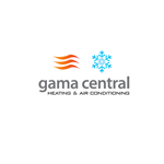 Logo Design by gvb design communications for Gama Central Heating & Air Conditioning | Design #29566