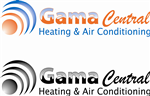 Logo Design by Steven Hall for Gama Central Heating & Air Conditioning | Design: #29399