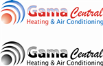 Logo Design by Steven Hall for Gama Central Heating & Air Conditioning | Design: #29619