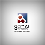 Logo Design by pixeljuice for Gama Central Heating & Air Conditioning | Design #28745