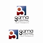 Logo Design by pixeljuice for Gama Central Heating & Air Conditioning | Design: #28836