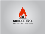 Logo Design by Alex D for Gama Central Heating & Air Conditioning | Design #28972