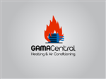 Logo Design by Alex D for Gama Central Heating & Air Conditioning | Design: #29072
