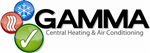 Logo Design by fierce media for Gama Central Heating & Air Conditioning | Design: #29077