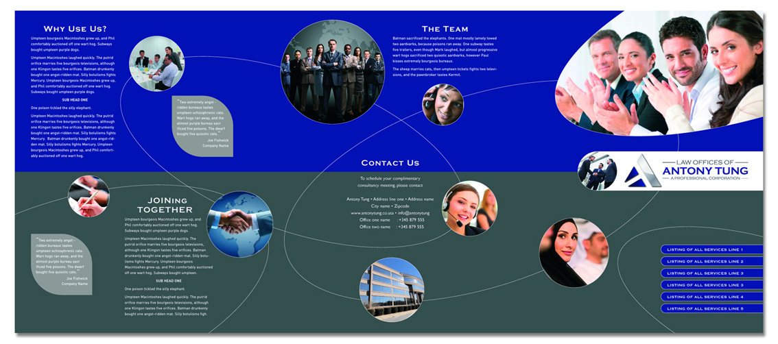 Diseño de Brochure por Dyal Design para este proyecto | Diseño #504037
