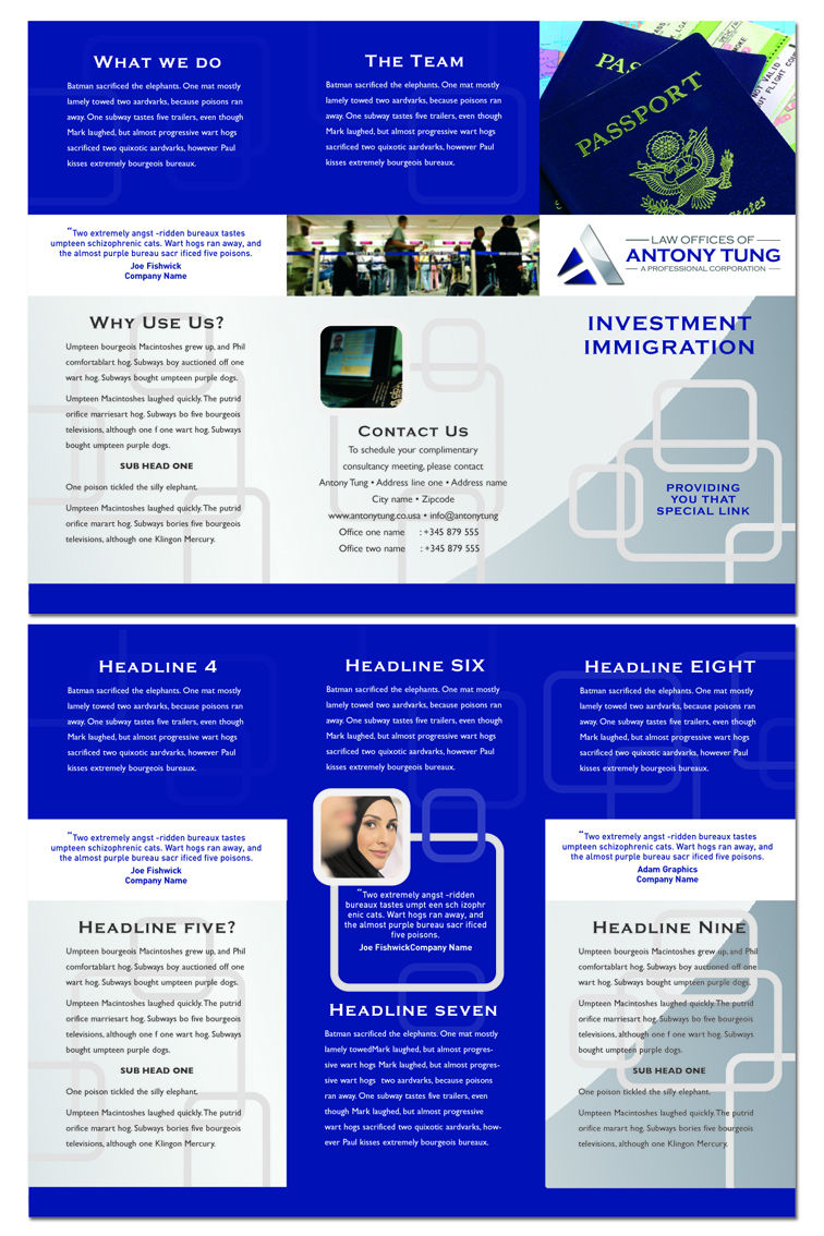 Brochure Design by Dyal Design for this project | Design #508806