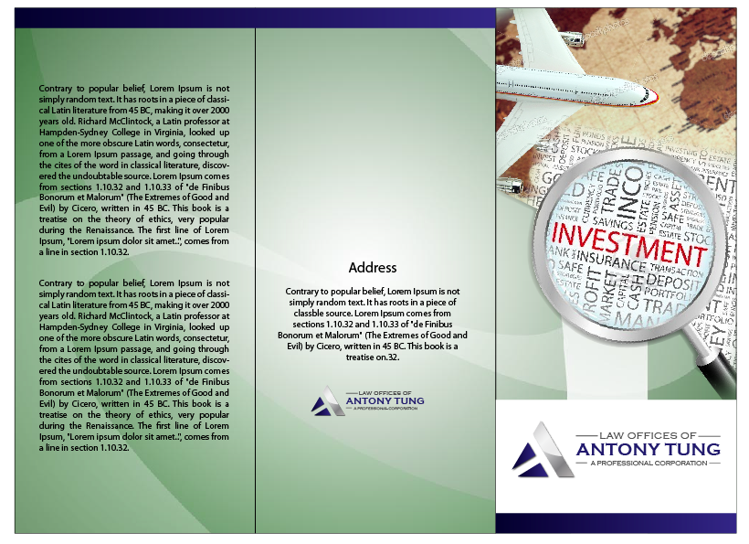 Brochure Design by hussani for this project | Design #504136