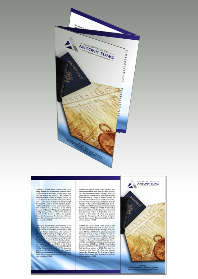 Brochure Design by hussani for this project | Design #506280