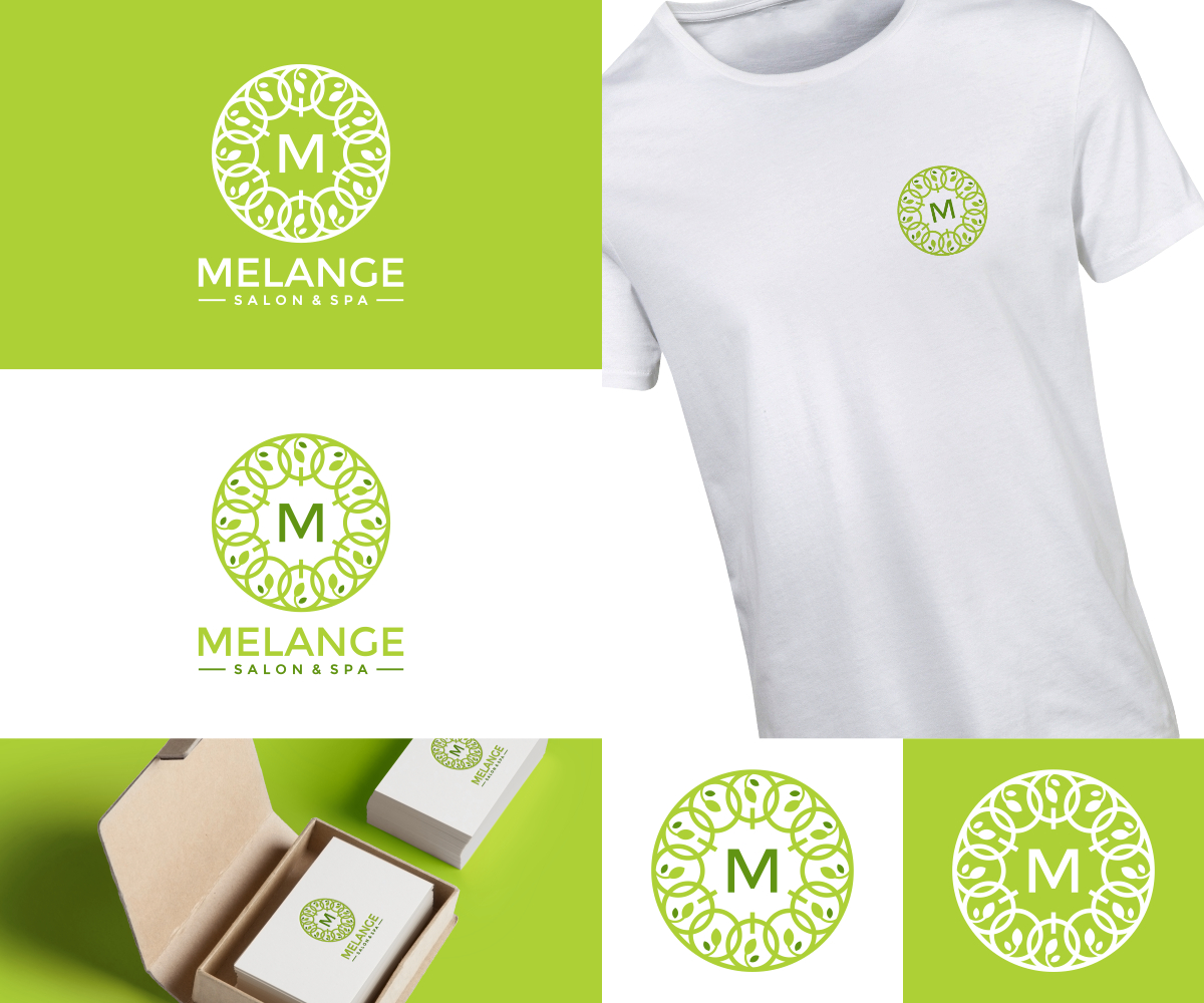 Logo Design by artsterdam for Melange Salon & Spa | Design #12224198