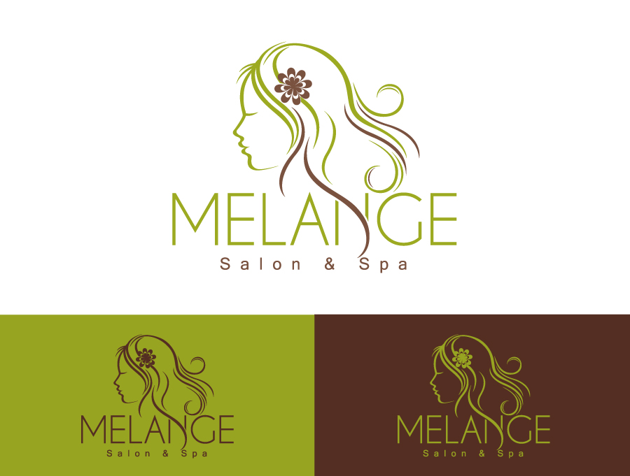 Logo Design by debdesign for Melange Salon & Spa | Design #12228347
