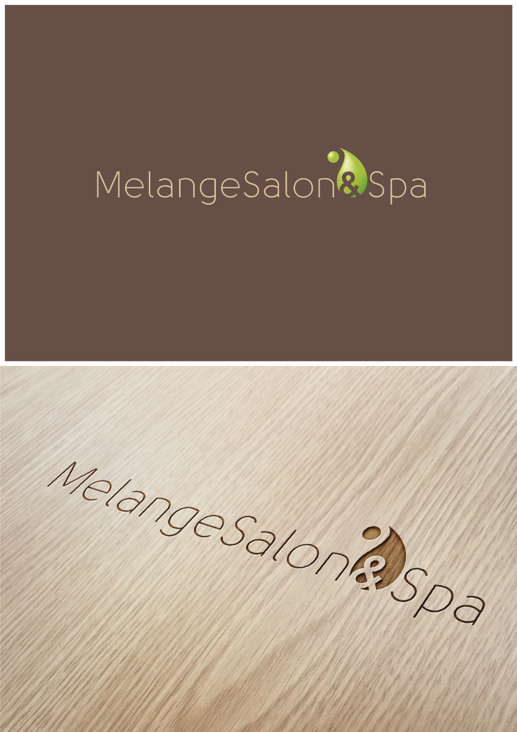 Logo Design by fkoric0101 for Melange Salon & Spa | Design #12289473