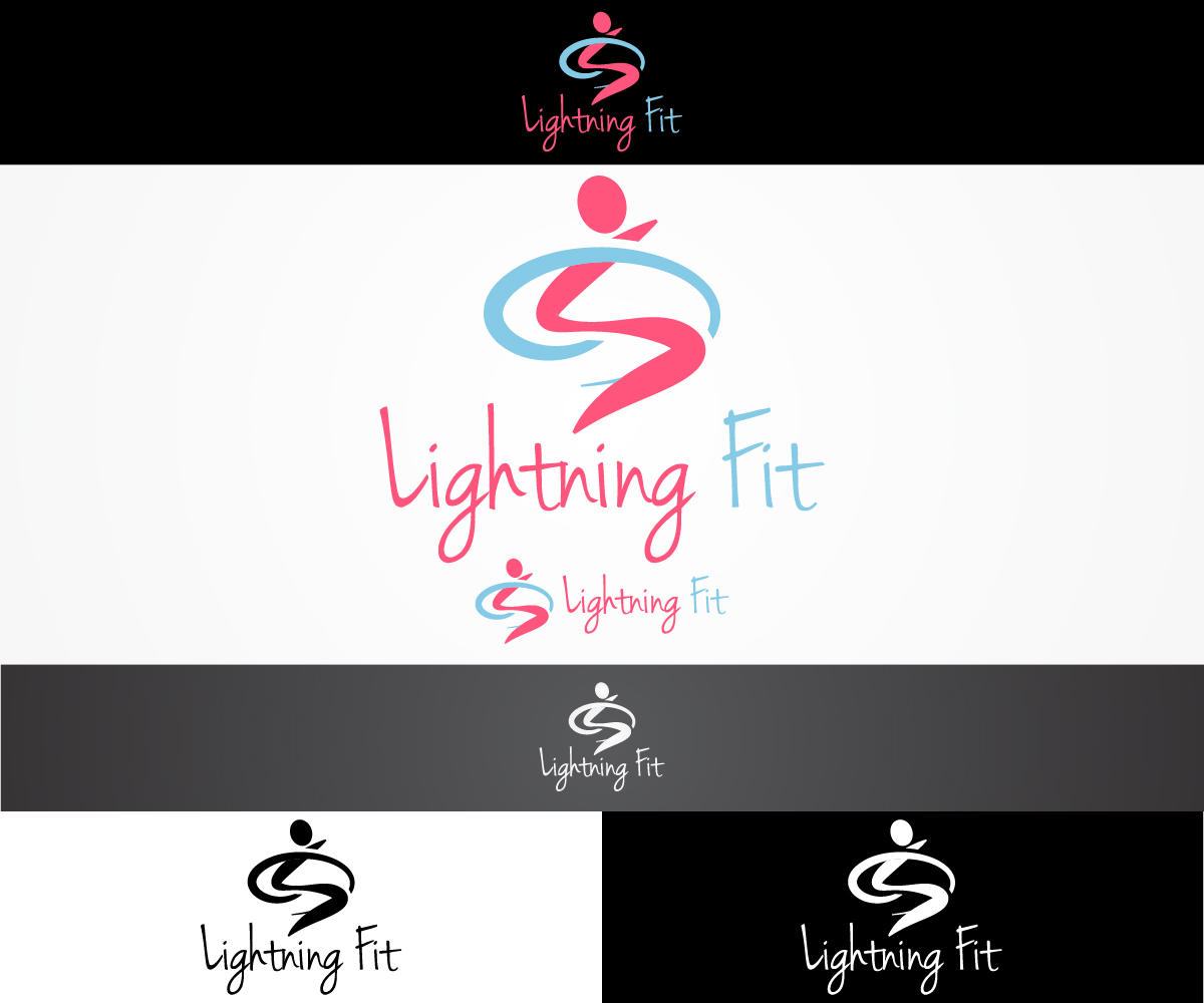 Logo Design by sangeloenriquez for Lightning Fit | Design #12216623