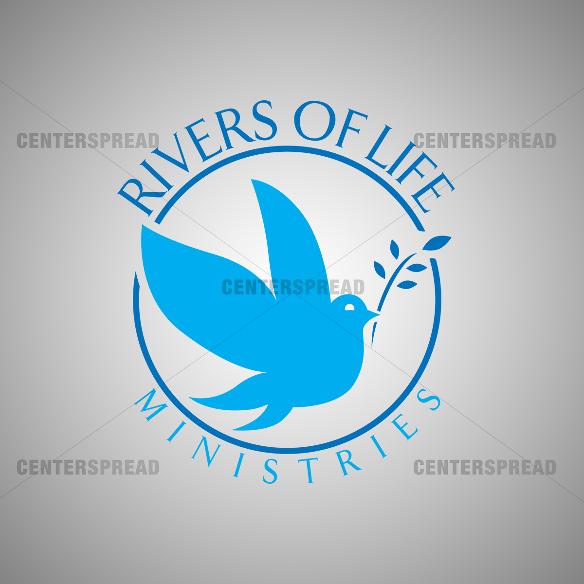 Logo Design by CENTERSPREAD for Rivers of Life Ministries | Design #2397233