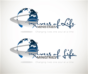 Logo Design by Joshua Carmichael for Rivers of Life Ministries | Design: #2413988