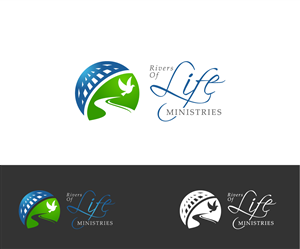 Logo Design by GliderGraphx for Rivers of Life Ministries | Design: #2389065