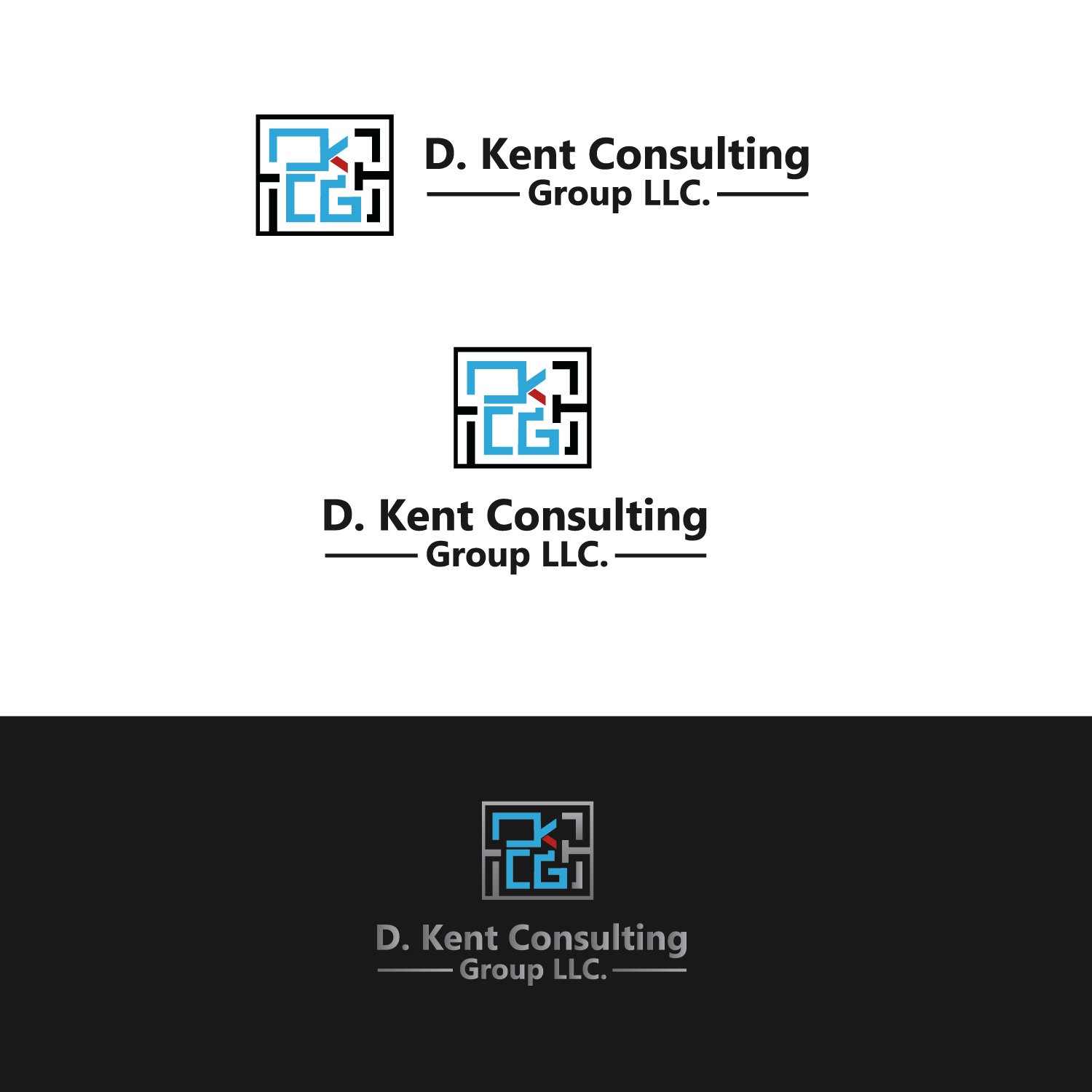 Diseño de Logo por emptyboxgraphics para D Kent Consulting Group LLC | Diseño #13113623
