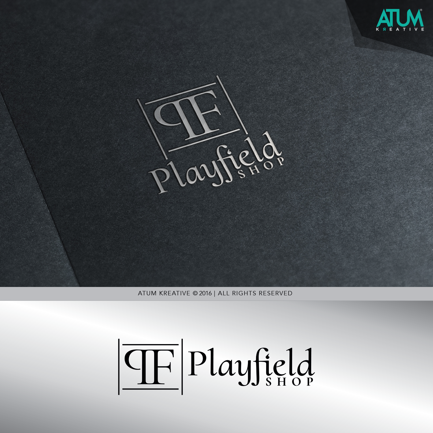 Logo Design by Atum Kreative™ for Playfield Co. | Design #12246843