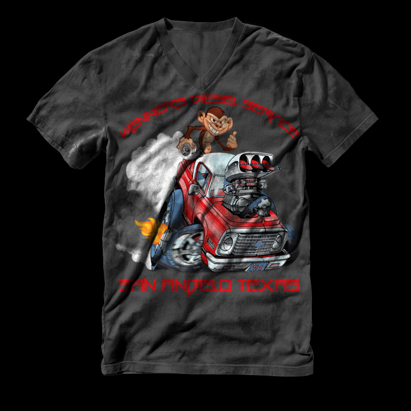 T-shirt Design by JordanWilliams for Kenner's Diesel Service | Design #12246447