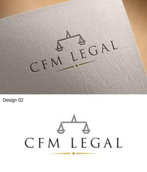 Logo Design by 3Guys for CFM Legal | Design: #12233722