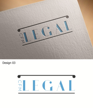 Logo Design by 3Guys for CFM Legal | Design: #12233725