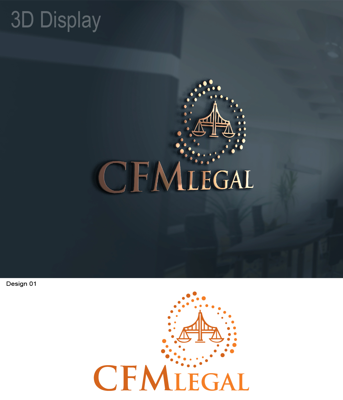 Design de Logo par 3Guys pour CFM Legal | Design #12233726
