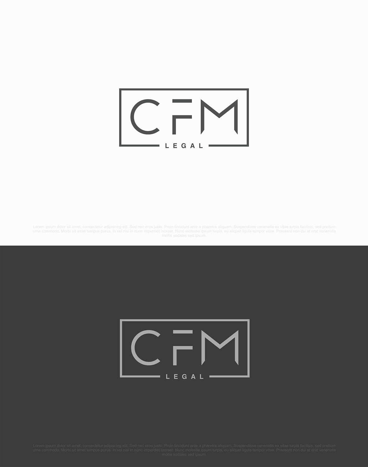 Logo-Design von Artnymore für CFM Legal | Design #12324452