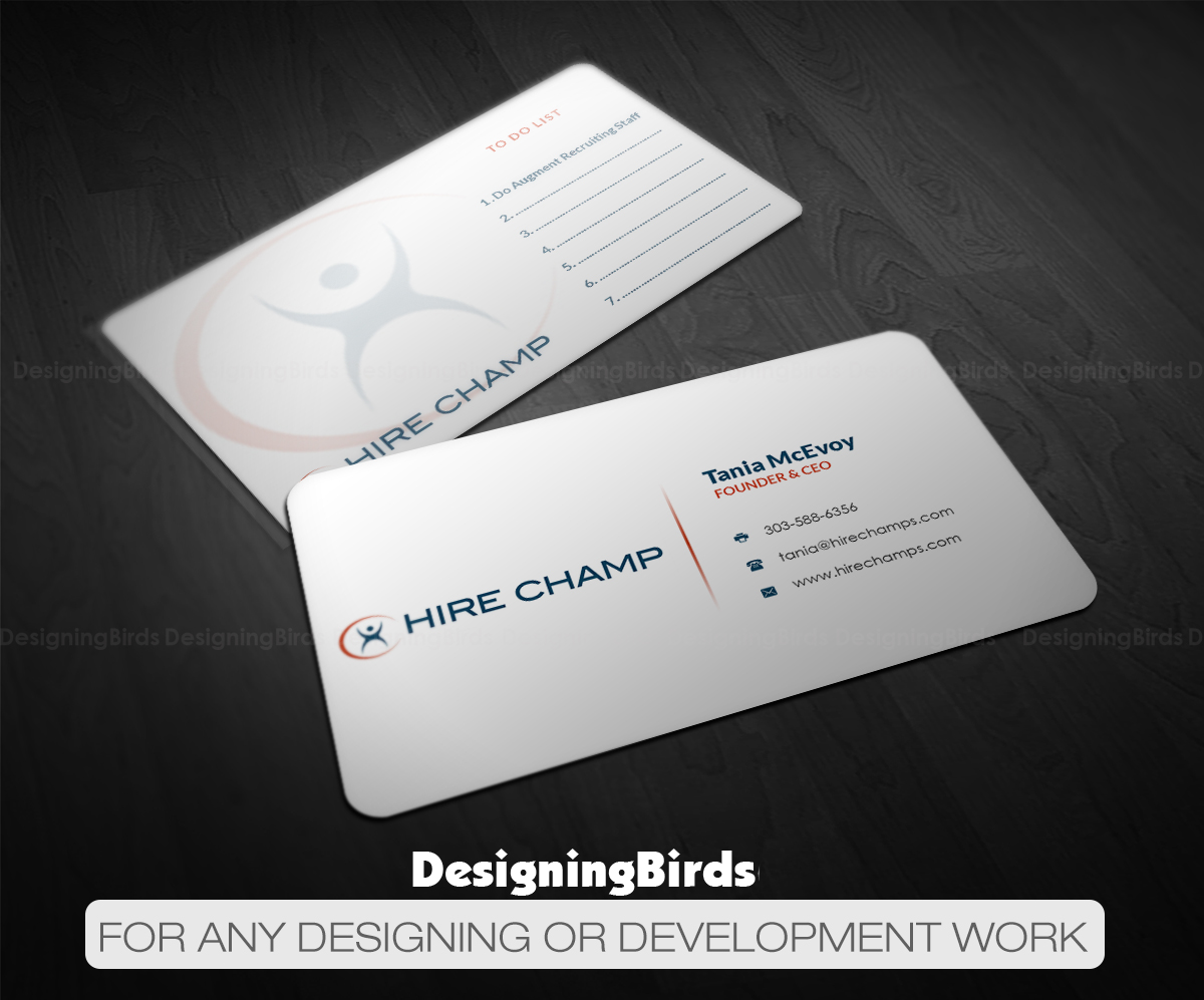 Business Card Design by Designing Birds for this project | Design #12230431