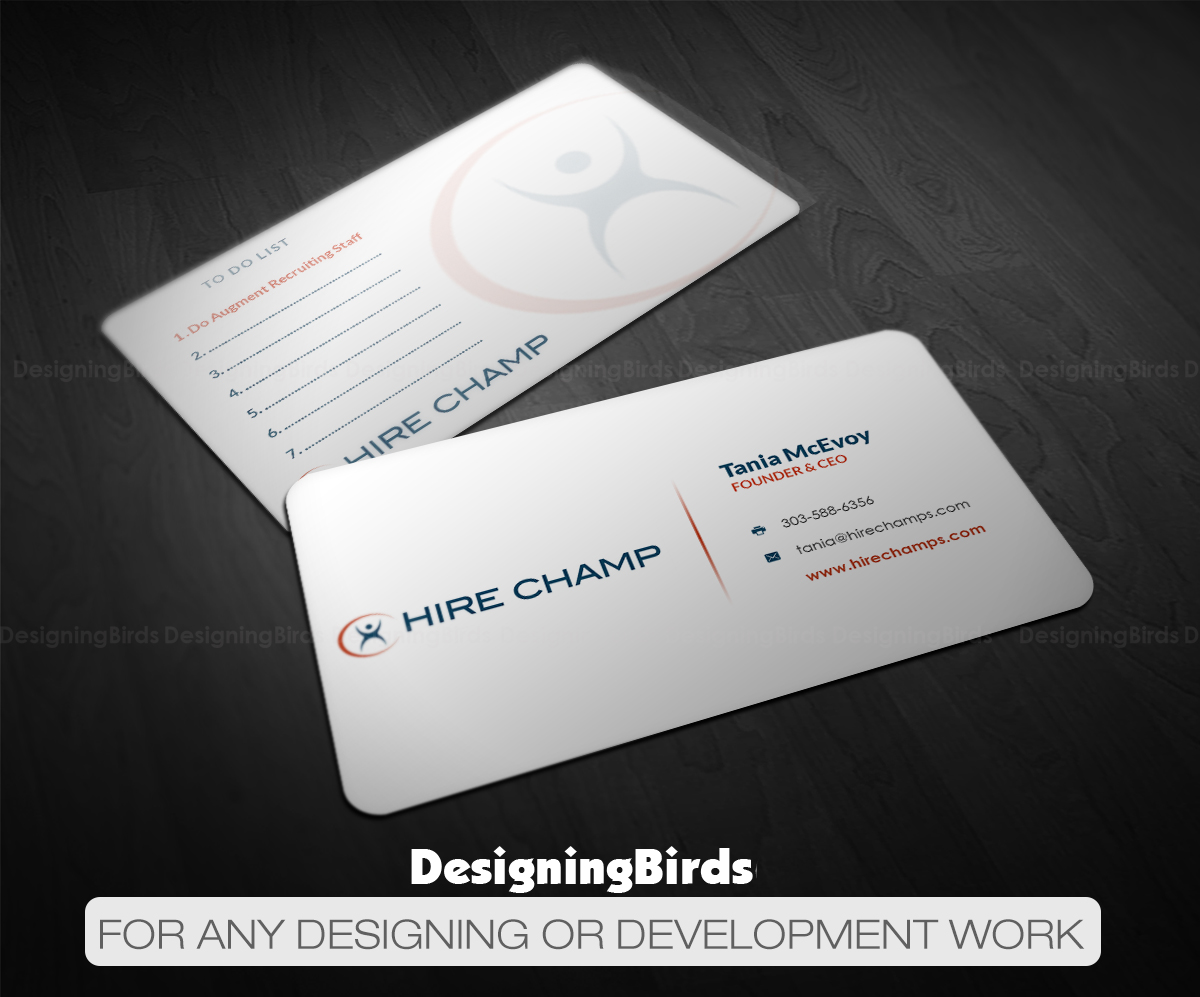 Business Card Design by Designing Birds for this project | Design #12230442