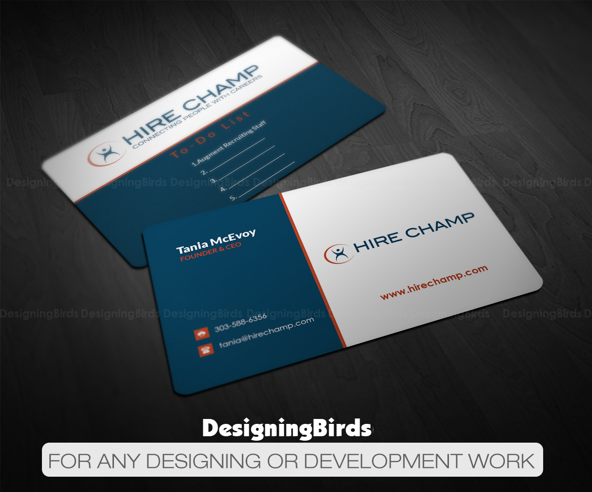 Business Card Design by Designing Birds for this project | Design #12244813