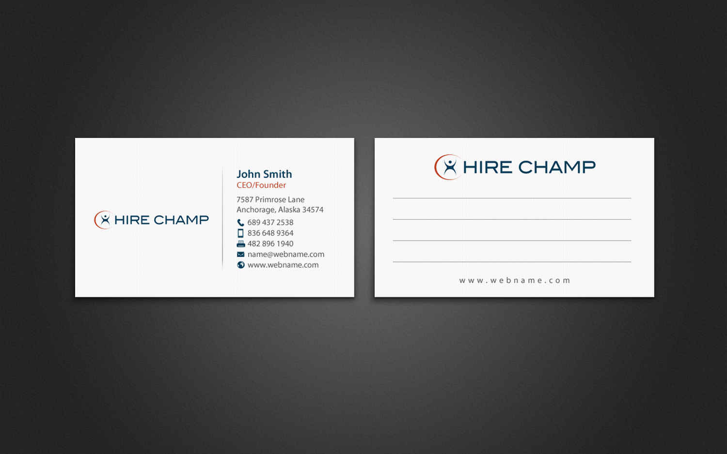 Business Card Design by chandrayaan.creative for this project | Design #12229740