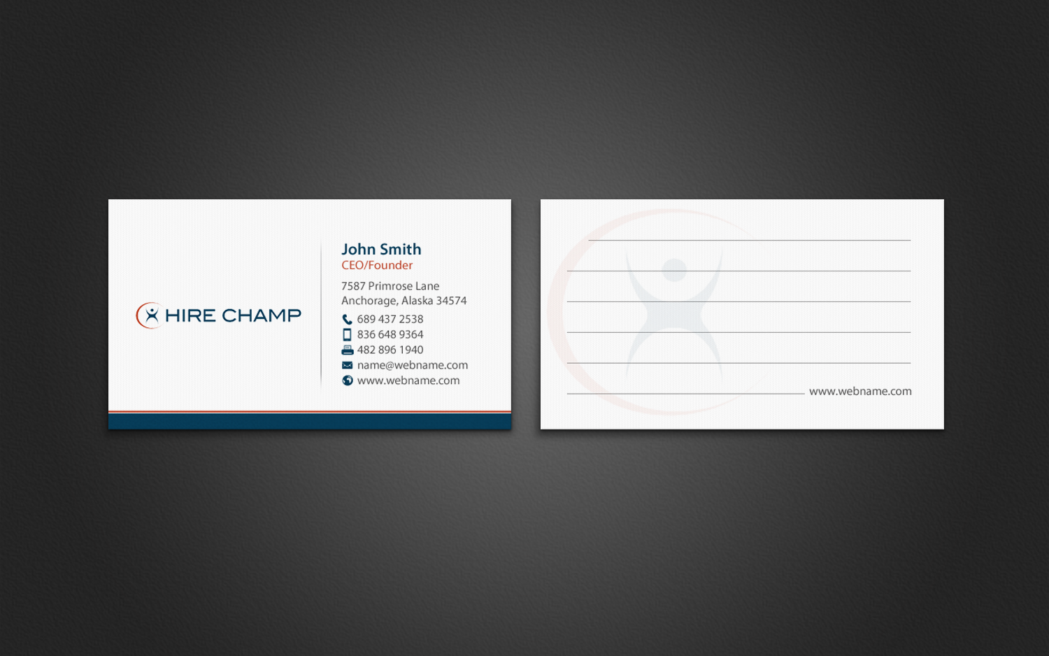 Business Card Design by chandrayaan.creative for this project | Design #12229743