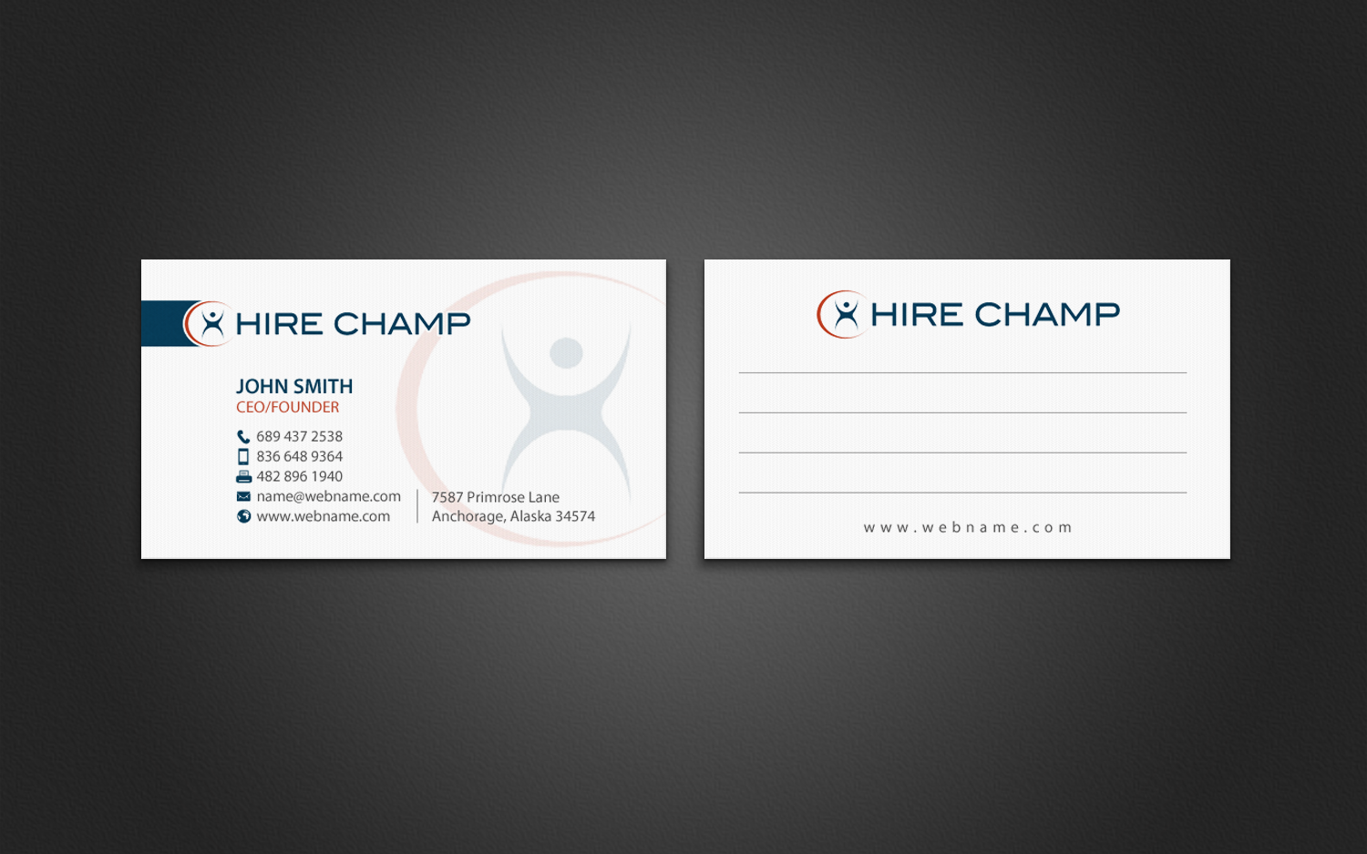 Business Card Design by chandrayaan.creative for this project | Design #12229751