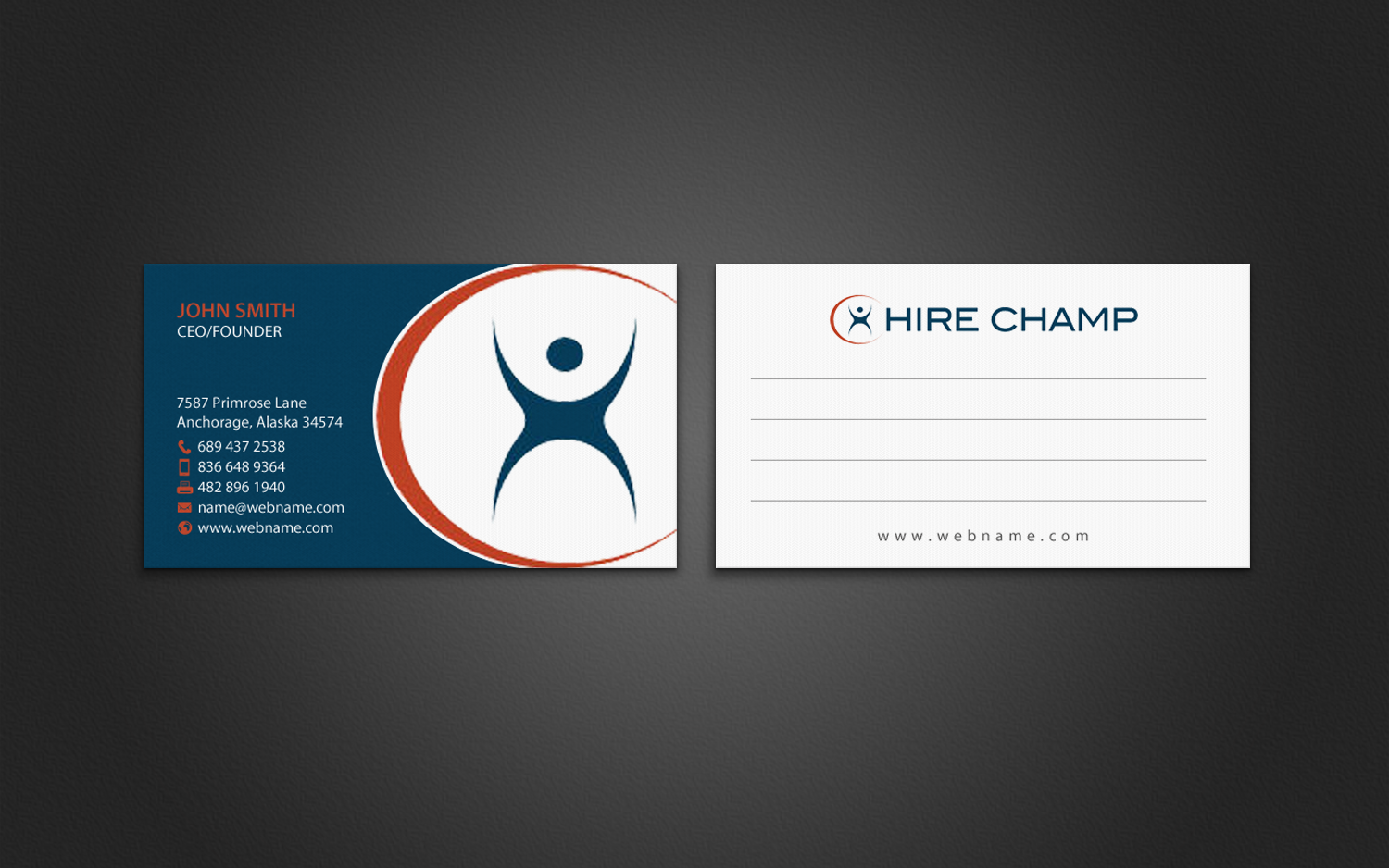 Business Card Design by chandrayaan.creative for this project | Design #12229752